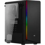 Aerocool RIFT kompiuterio korpusas Midi Tower juodas