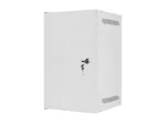 Lanberg WF10-2309-00S 9U 10 colių montuojama ant sienos spinta, pilka, metalinės durys, 280x310 mm