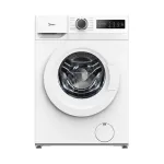 Midea MF110W70B/W-PL slim skalbimo ma&scaron;ina, 7 kg, balta/juoda