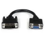 StarTech.com 8 colių DVI į VGA kabelio adapteris - DVI-I ki&scaron;tukas į VGA lizdą