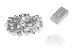 Digitus CAT 6 modularus ki&scaron;tukas apvaliam kabeliui, praeinamas, 100 vnt., RJ-45, sidabrinis, permatomas