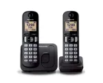 Panasonic KX-TGC212 DECT belaidis telefonas juodas