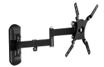 Philips SQM9222/00 sieninis atlenkiamas TV kron&scaron;teinas 17&ndash;42 col. (106,7 cm), iki 25 kg, VESA 200x200, pasukamas 180&deg;, pakreipiamas, juodos spalvos