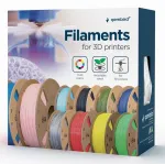 GEMBIRD PLA-PLUS filamentas, baltas, 1,75 mm, 1 kg