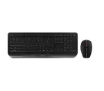 CHERRY Gentix Desktop belaidė klaviatūra su pele RF Wireless juoda