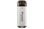 TRANSCEND ESD300s - 2TB ne&scaron;iojamasis SSD - USB Type-C - 3D NAND Flash - sidabrinis