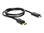 Kabelis DisplayPort / HDMI DeLOCK 82586 1m Juodas