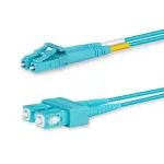 Lanview LVO231477 InfiniBand / &scaron;viesolaidinis kabelis 1 m 2x LC 2x SC Akvamarino spalvos