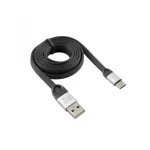 Sbox USB 2.0 &ndash; Type-C laidas, juodas/sidabrinis, 1,5 m