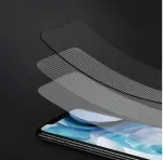 Devia Van Entire View apsauginis matinis stiklas visam ekranui iPhone 11 Pro telefonui, juodas