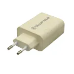 Įkroviklis Tellur TLL151321 Type-C PD20W USB QC3.0, 20W PD ir QC3.0 greitasis įkrovimas