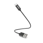 Hama 00201600 USB 2.0 laidas USB A &ndash; USB C 0,2 m juodas