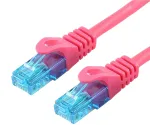 LOGON TCU55U100M tinklinis jungiamasis kabelis Cat5e U/UTP (UTP), 10 m, purpurinis