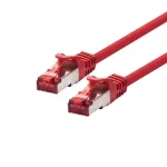 LOGON TCR66SS100R tinklo kabelis, Cat6 SSTP/PIMF, 10 m, raudonas