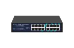 Nevaldomas tinklo jungiklis Lanview LVN-1U-16PORT-1G 16 prievadų 1 Gbps Ethernet, stelažinis 1U