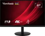 Viewsonic VG Series VG2708-4K monitorius 68.6 cm (27 col.) 3840 x 2160 4K Ultra HD LED juodas