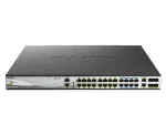 D-Link DMS-3130-30PS tinklo jungiklis Valdomas L3 2.5G Ethernet (100/1000/2500) Power over Ethernet (PoE) 1U Juodas