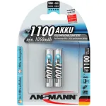 ANSMANN 1x2 NiMH 1100 mAh Micro AAA HR03