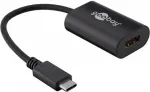 Wentronic goobay i&scaron;orinis vaizdo adapteris USB-C &ndash; HDMI, juodas (38532)