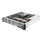 ASRock 2U1G-B650/EVAC server barebone Socket AM5 stelažinis (2U)