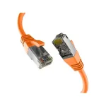 EFB-Elektronik CAT8.1 ORANGE 1m RJ45 Patch Laidas S/FTP PIMF LSZH 2000MHz 40GB Tinklo Laidas