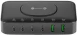 4smarts Įkrovimo stotelė 7-in-1, 100 W, 5 A, PD/PPS, PD 3.0, QC 3.0, HiSilicon, AFC, 6 i&scaron;ėjimai (USB-C, USB)