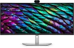 DELL Pro P P3426WEB 86.4 cm (34 colių) LCD 3440 x 1440 pikselių Wide Quad HD lenktas monitorius su integruota kamera, garsiakalbiais ir mikrofonu