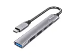 Equip 5 prievadų USB 3.0/2.0 &scaron;akotuvas su USB-C PD