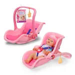 Kėdutė lėlei BABY born Comfort Seat Pink kelioninė