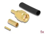 RP-SMA ki&scaron;tukas DeLOCK 90042 užspaudimui RG-174 RG-316