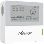 Vidaus aplinkos stebėjimo jutiklis Milesight AM103 LoRaWAN 868MHz &ndash; temperatūros ir drėgmės matavimas