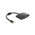 Vaizdo kabelio adapteris DeLOCK 65553 Mini DisplayPort HDMI VGA 0,18 m