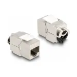 DeLOCK Keystone modulis RJ45 ki&scaron;tukas į LSA Cat.6A STP su fiksavimo spaustuku