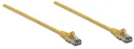 Intellinet 343787 Cat6 UTP tinklo kabelis, 100 % varis, RJ45, 10 m, geltonas