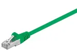 Tinklo kabelis Goobay 95547 1,5 m Cat5e SF/UTP Žalia Oranžinė