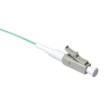 ACT RL9695 &scaron;viesolaidžio pigtail LC OM3, aqua, 1 m, LSZH