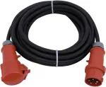 PSSO ilginimo laidas 10 m 16 A 5x2,5 mm&sup2; CEE, raudonas