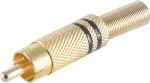 shiverpeaks BS52020-S Laido jungtis RCA Auksinė