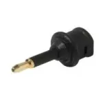 Toslink/3,5 mm &scaron;viesolaidinis adapteris ShiverPeaks BS69050 juodas