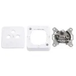 Logilink antenos lizdas - universalus antenos lizdas Sat/TV/Radijui (CA1003)