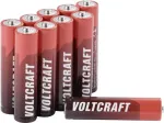 VOLTCRAFT Industrial LR03 Micro (AAA) baterija, &scaron;arminė-manganinė, 1350 mAh, 1,5 V, 10 vnt. (VC-14066390)