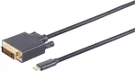 DVI-D USB Type-C laidas ShiverPeaks BS10-58025 1m