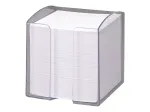 Kvadratinis permatomas užra&scaron;ų bloknotas Durable TREND 105x100x100 mm