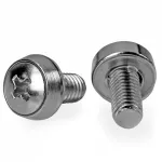 StarTech.com M6 x 12mm tvirtinimo varžtai &ndash; 100 vnt. pakuotė