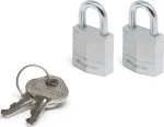 Master Lock 9120EURTCC 20 mm spyna, 2 vienetų rinkinys