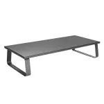 Stovas ne&scaron;iojamam kompiuteriui LOGILINK BP0065 &mdash; plieninis, 600&times;260&times;120 mm, atlaiko iki 20 kg, juodas