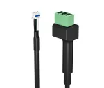 HP Poly A2 mikrofono kabelis, JST į Phoenix 3 kontaktų, 2 m (6,5 ft), juodas