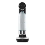SMEG Sodamaker Collezione Aesthetic Black gazuoto vandens ruo&scaron;imo prietaisas SKC01BLM