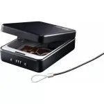 Master Lock Portable Personal Safe P005CEURBLKHRO - juodas, plieninis, 203 mm, 3 skaitmenų kombinacinis