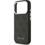 Guess 4G Classic Logo MagSafe Case, skirta iPhone 17 Pro (Juoda)
